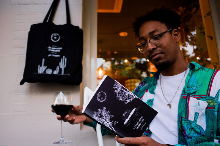 ILLUMINATED DARKNESS TOTE - LILY CLARISA