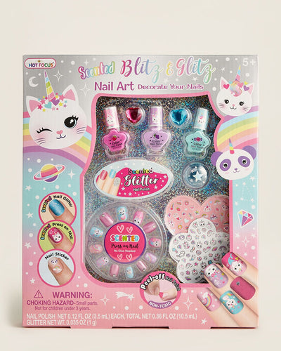 Blitz & Glitz Nail Art Caticorn