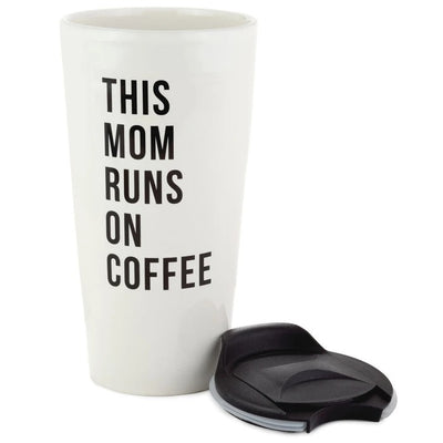 MUG -THIS MOM RUNS ON COFFEE