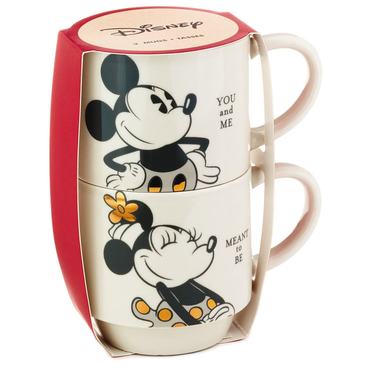 MUG SET MINNIE & MICKEY MOUSE MUG