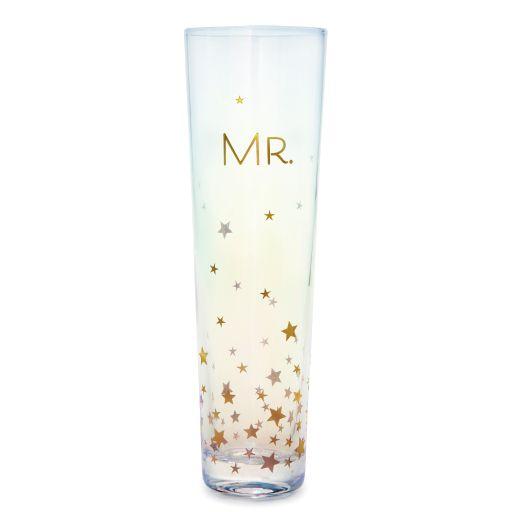 DRINKING GLASS MR GOLD STARS