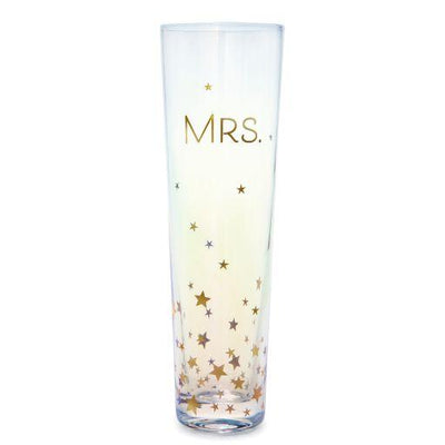 DRINKING GLASS MRS GOLD STARS