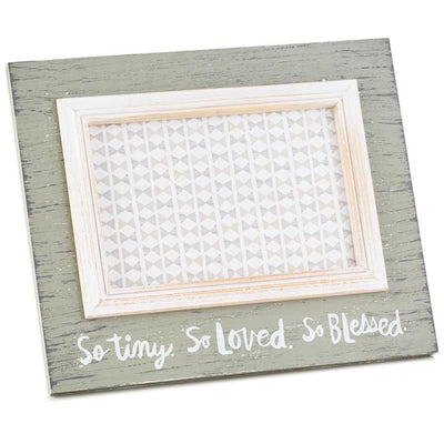 FRAME-SO TINY SO LOVED BLESSED