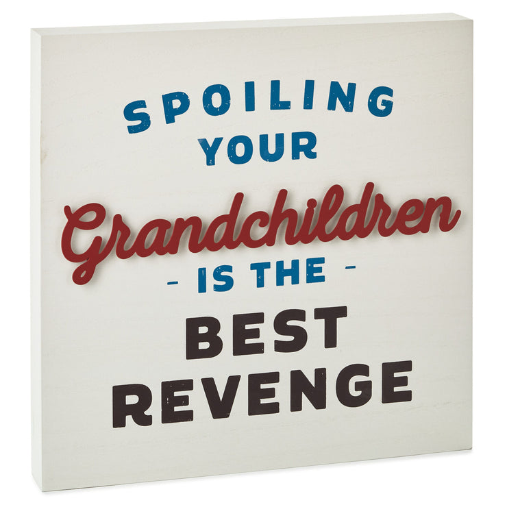 PRINTED PLAQUE-GRANDCHILDREN