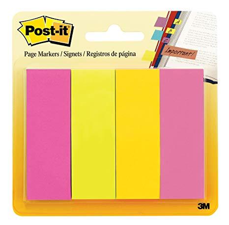 3M-scotch post-it page markers 1X3