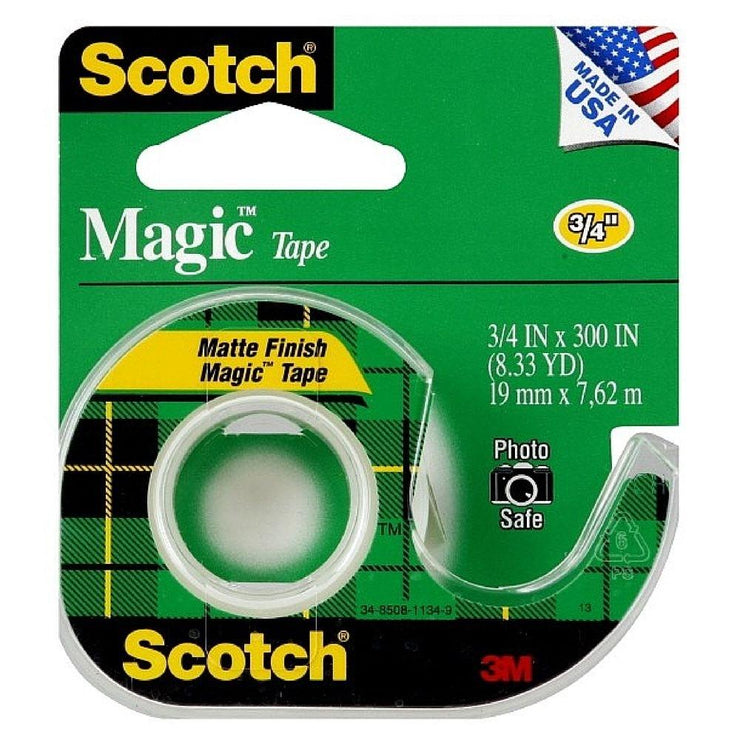 3M-Scotch 105 Magic Tape 3/4X300