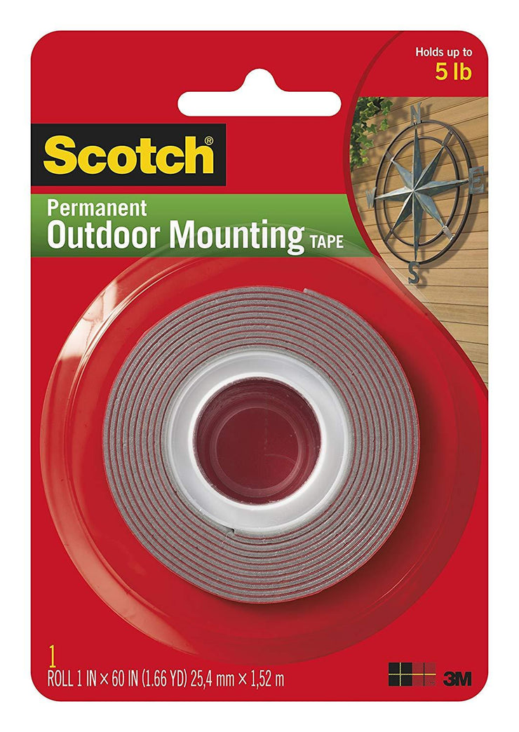 SCOTCH MOUNT OUTDOOR 5LBS TAPE