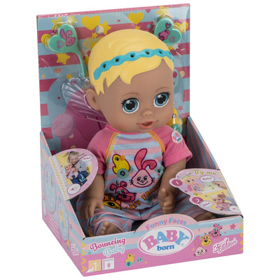 Baby Born Funny Faces Bouncing Baby