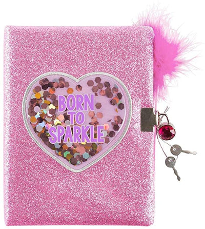 JOURNAL BORN TO SPARKLE GLITTER & CONFETTI