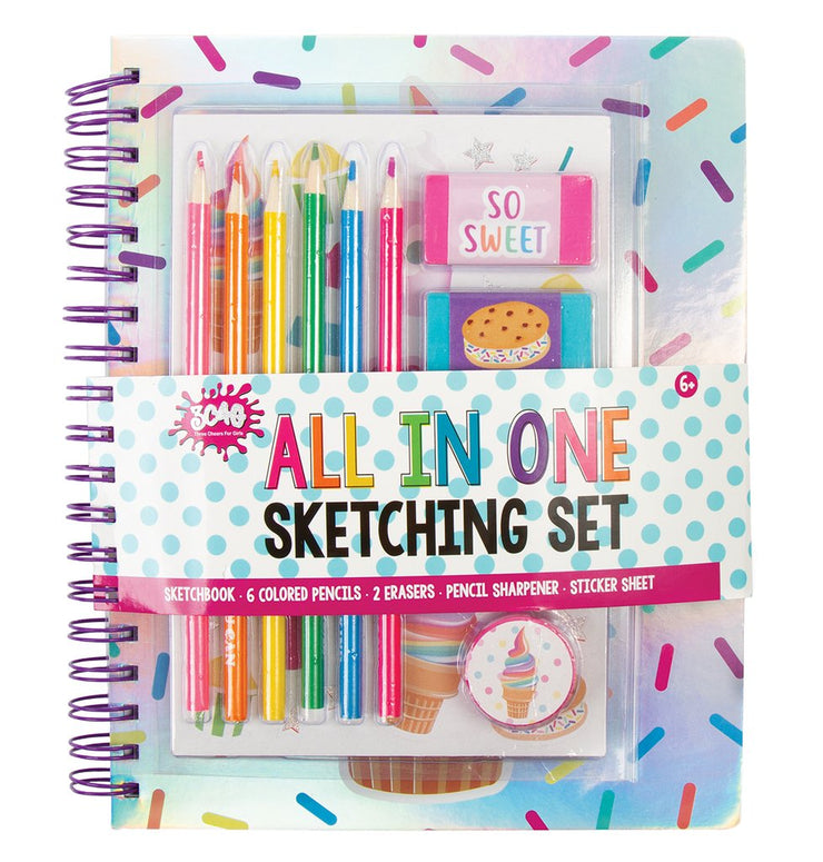 ALL IN ONE SKETCHING SET SWEETS