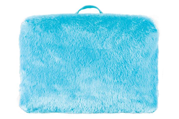 TIE DYE FAUX FUR LAP DESK