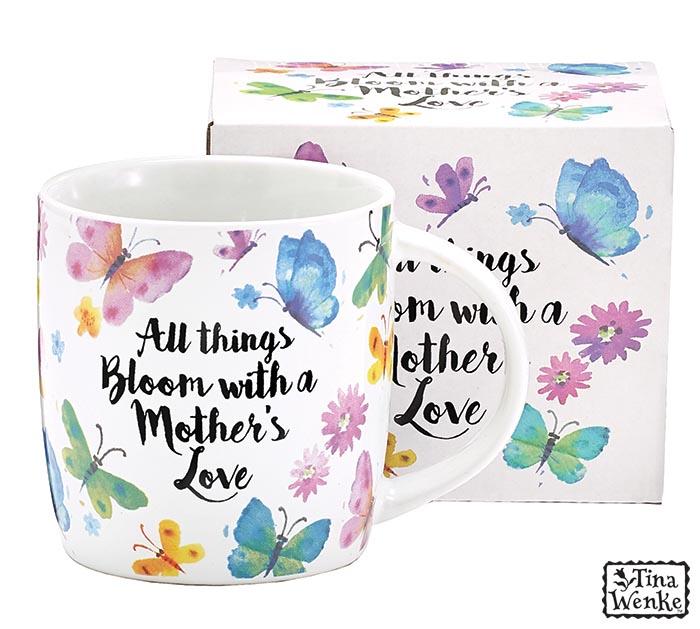 Mug All Things Bloom With a Mother's Love
