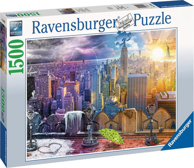 NEW YORK SKYLINE PUZZLE DAG-NACHT 1000PCS