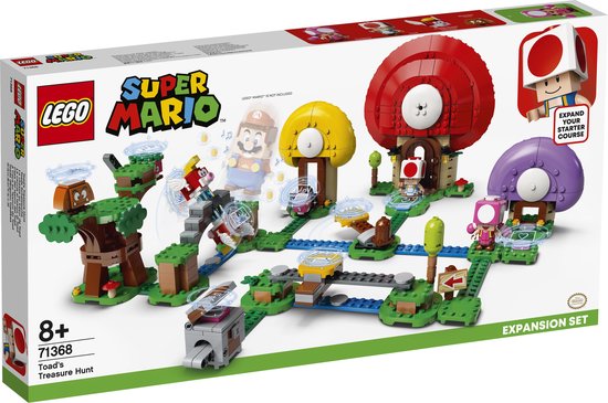 LEGO SUPER MARIO 71368 TOAD'S TREASURE HUNT
