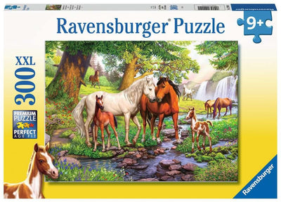 PUZZEL PAARDEN BIJ RIVIER 300XXL