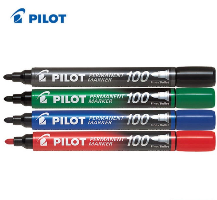 PILOT PERMANENT MARKER 100 FINE