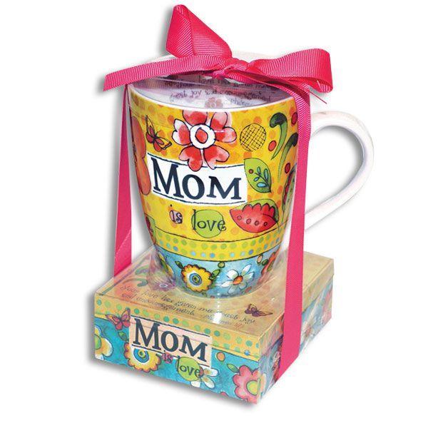 Mom Is Love Mug and Notepad Gift Set