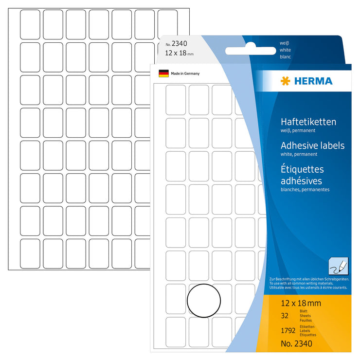 Herma labels multipurpose 12X18