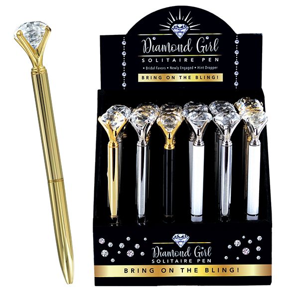 DIAMOND GIRL SOLITAIRE PEN