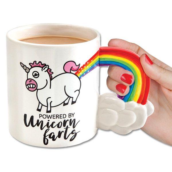 Coffee Mug Unicorn Farts
