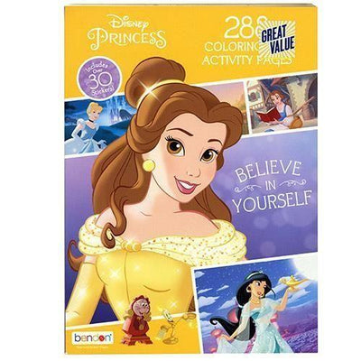 PRINCESS COLORING & ACTIVITY