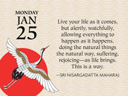 2021 CAL WISDOM OF THE EAST Mini Day-To-Day Calendar