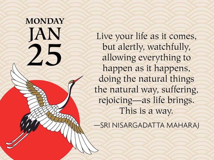 2021 CAL WISDOM OF THE EAST Mini Day-To-Day Calendar