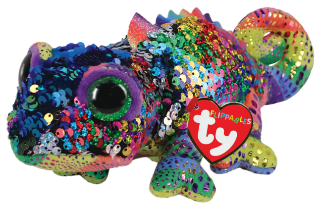 TY FLIPPABLES KARMA CAMALEON MULTICOLOR