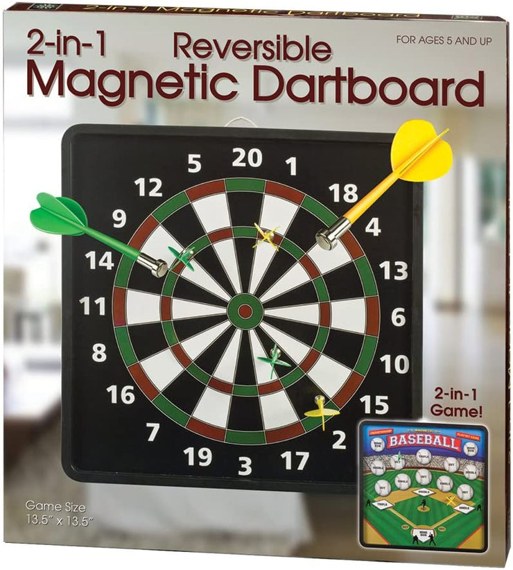 2SIDED MAGNETIC DARTBOARD
