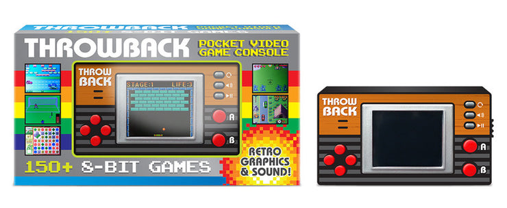 THROWBACK HAND HELD GAMES