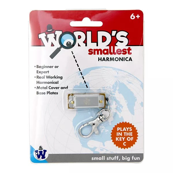 WORLD'S SMALLEST HARMONICA