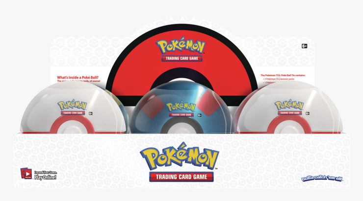 Pokémon Pokéball Tin Trading Card Game 2019