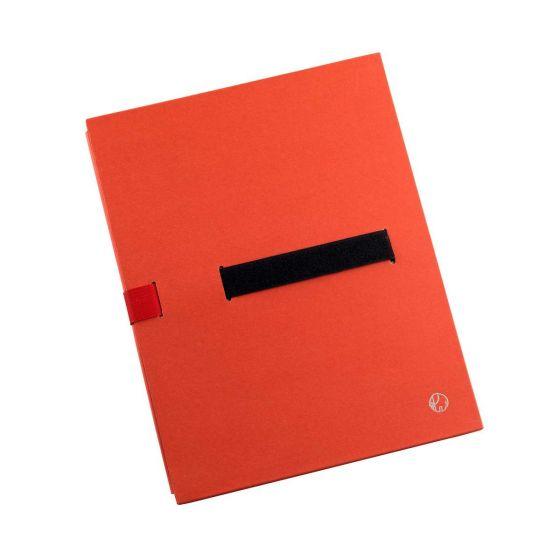 Jalema bulk folder with fastener red