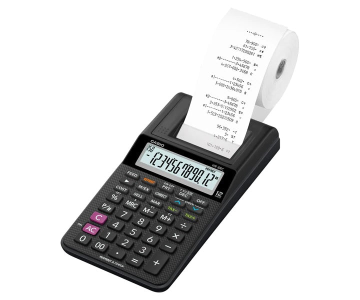 PRINT CALCULATORS HR-8RC-BK