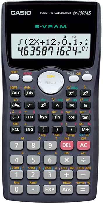 SCIENTIFIC CALCULATOR FX-100MS