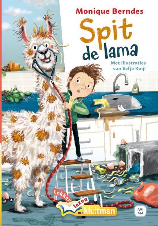 SPIT, DE LAMA (Lekker Lezen met Kluitman- de serie)