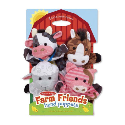 Melissa & Doug Farm Friends Hand Puppets