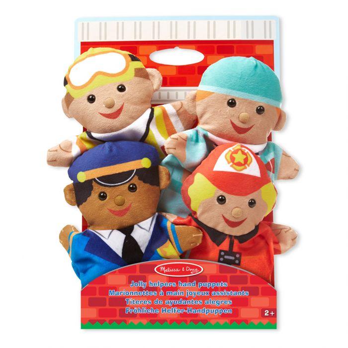 Melissa & Doug Jolly Helpers Hand Puppets