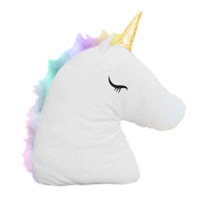 Unicorn Head Pillow