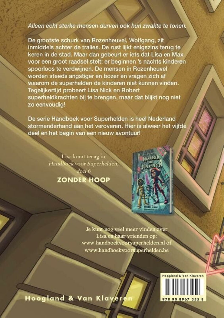 HANDBOEK SUPERHELDEN DEEL 5  VERDWENEN - ELIAS VAHLUND