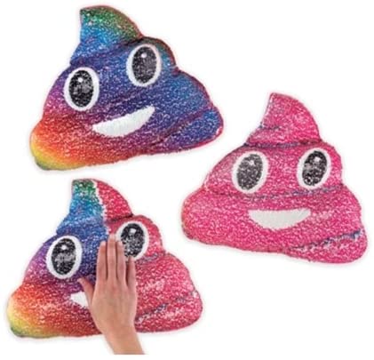 Top Trenz Reversible Sequin Poop Pillow