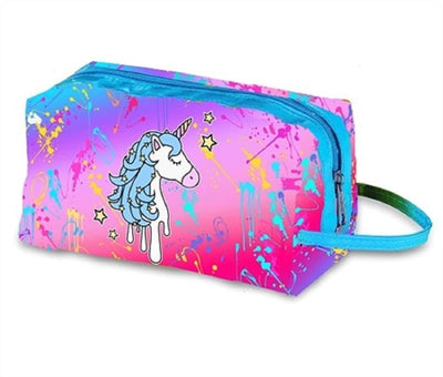 Top Trenz Cosmetic Bag Unicorn Splatter