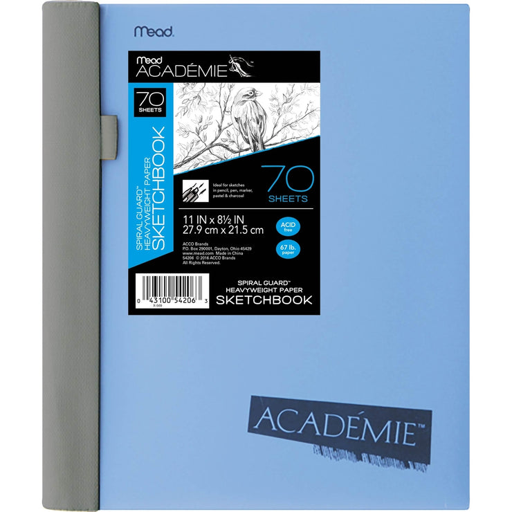 MEAD ACADEMIE SKETCH DIARY 11X8.5 70 PAGES