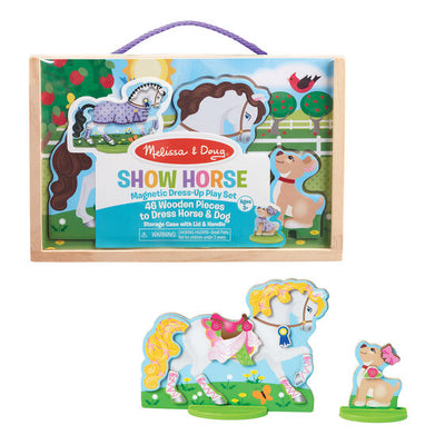 MAGNET DRESS UP PLAY SHOW HORSE