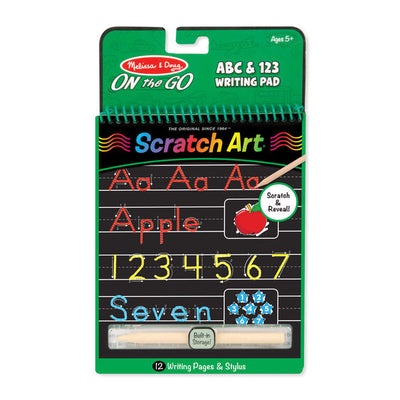 SCRATCH ART ABC & 123 WRITING