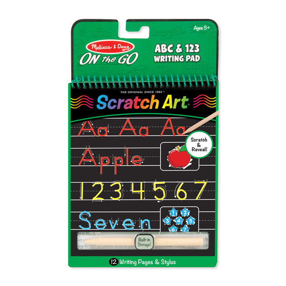 SCRATCH ART ABC & 123 WRITING