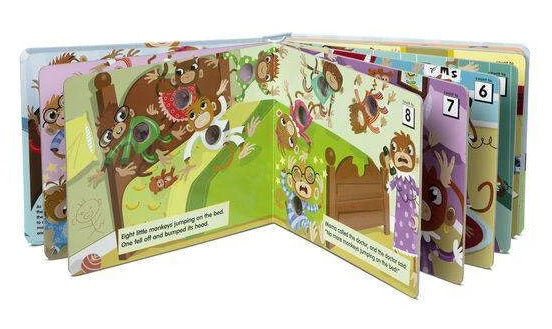 POKE-A-DOT 10 LITTLE MONKEYS