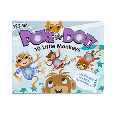 POKE-A-DOT 10 LITTLE MONKEYS