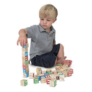 WOODEN ABC/123 BLOCKS