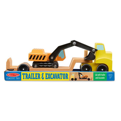 TRAILER & ESCAVATOR